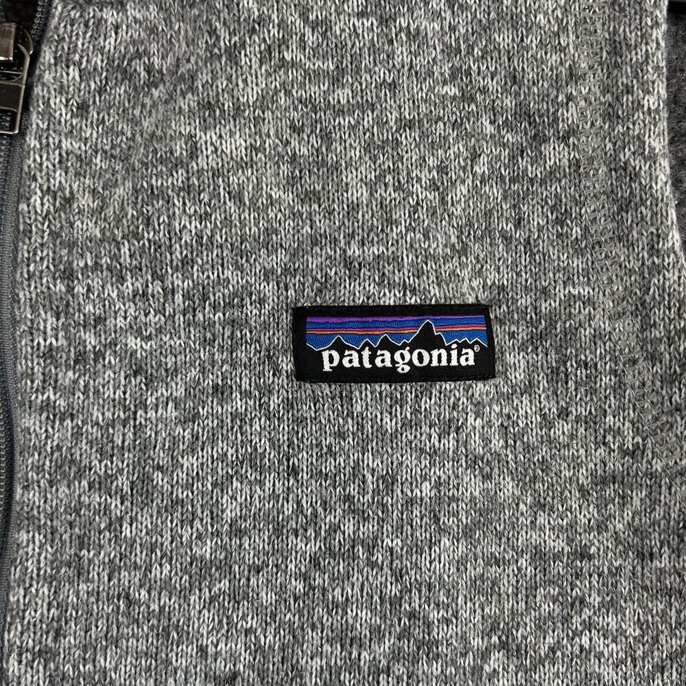 Patagonia Vest Womens Small Better Sweater Fleece Full Zip Gray Outdoor Casual - Picture 2 of 7